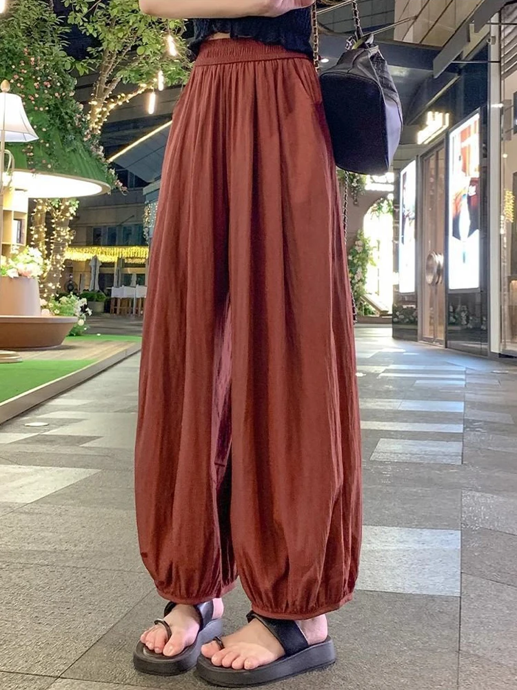 Fashion Harem Pants Summer Loose Versatile Wide-leg Pants Women Yamamoto Pants