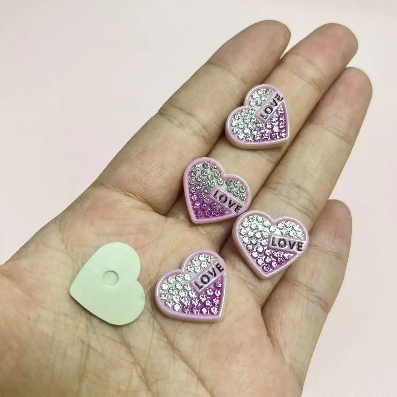 10 Stück Y2K süße lila Harz Haarnadel Lavendel Serie flache Rückseite Junk Handyhülle Harz Dekoration Charms