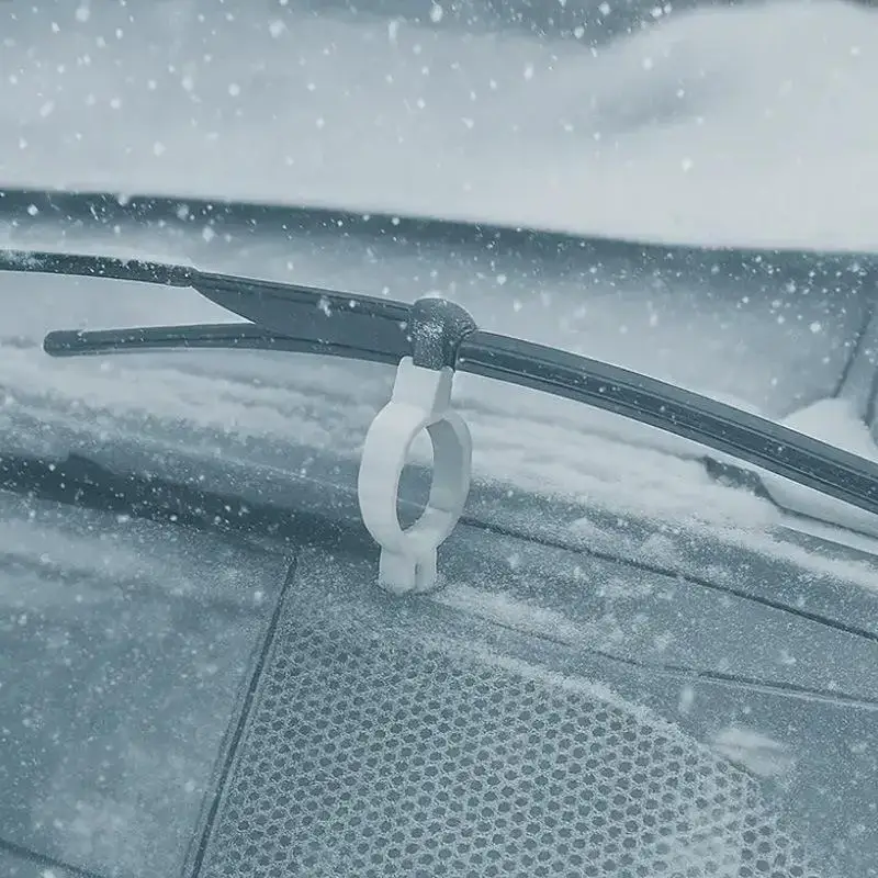 2 шт. универсальный противомодниковый и снежный щиток для автомобилей, аксессуары, зимний чехол для щеток стеклоочистителя, защита стеклоочистителя с 3D принтом