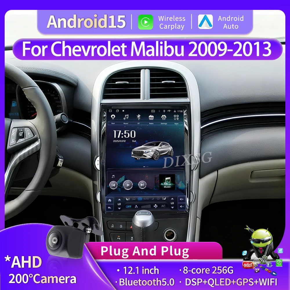 Car Radio Android 15 12.1
