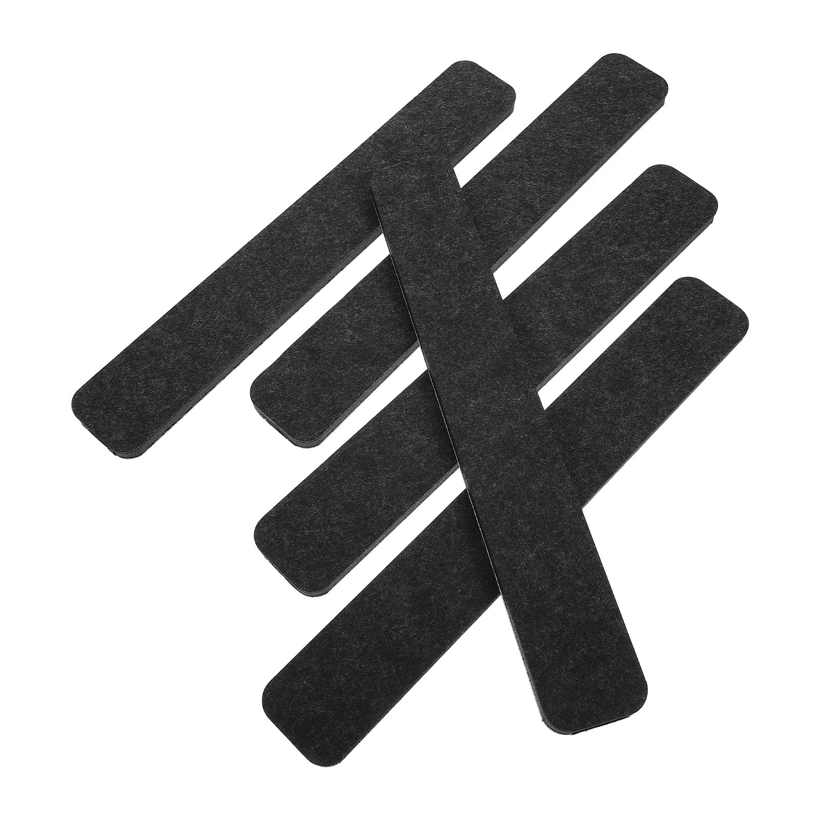 5Pcs Multi-Functional Felt Board Bar Strip Simple Gorgeous Home Decorative Style Message Memo Bar Felt Bulletin Board Strip