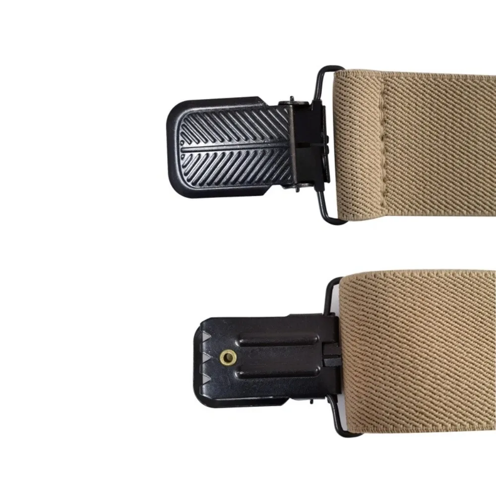 HIgh Quality 3.5cm Wide Men's Suspenders X-shaped 4 Clips Trouser Straps Belt Elastic Jockstrap Harness Unisex