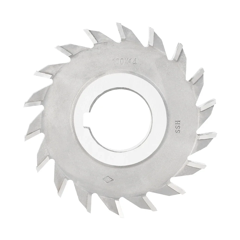 RIGTIP Three Sided Indexable Disc Saw Milling Cutter Alloy Tungsten Steel Tool CNC Blade Maching Flat Carbide Tools