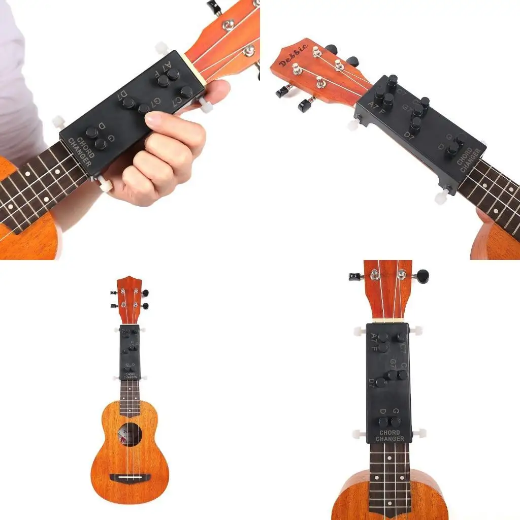 

31BE Инструмент для тренировки аккордов укулеле. Система обучения аккордам. Простая установка.