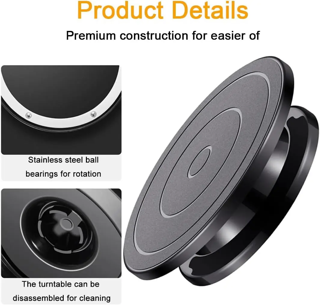 FAIS DU كعكة القرص الدوار عدة ترقية الدوار كعكة الوقوف تزيين لوازم المخابز كعكة تزيين خبز المعجنات القرص الدوار عدة