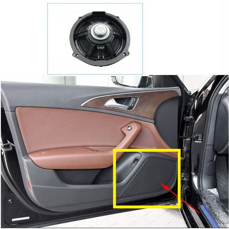 Suitable for Audi A6 C7 2011 2012 2013 2014 2015 2016 4G2035415 4G1035411 car front and rear door speaker mid-bass horn