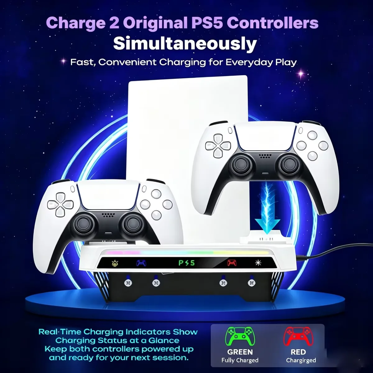 Thumbnail 4 - #84 Best PS5 Controller Chargers to Buy In 2026