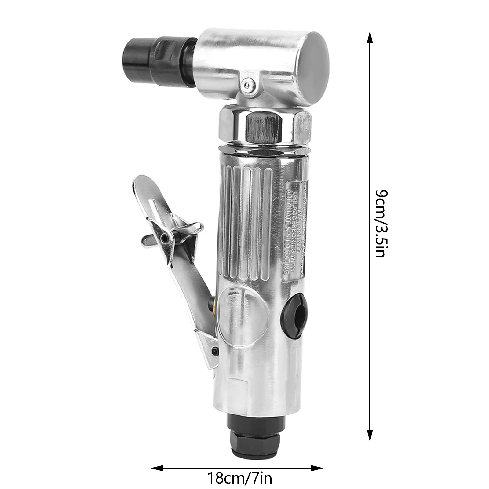 Industrial Grade 90 Degrees Bending Pneumatic Die Grinder with 2inch Grinding Disc BSP