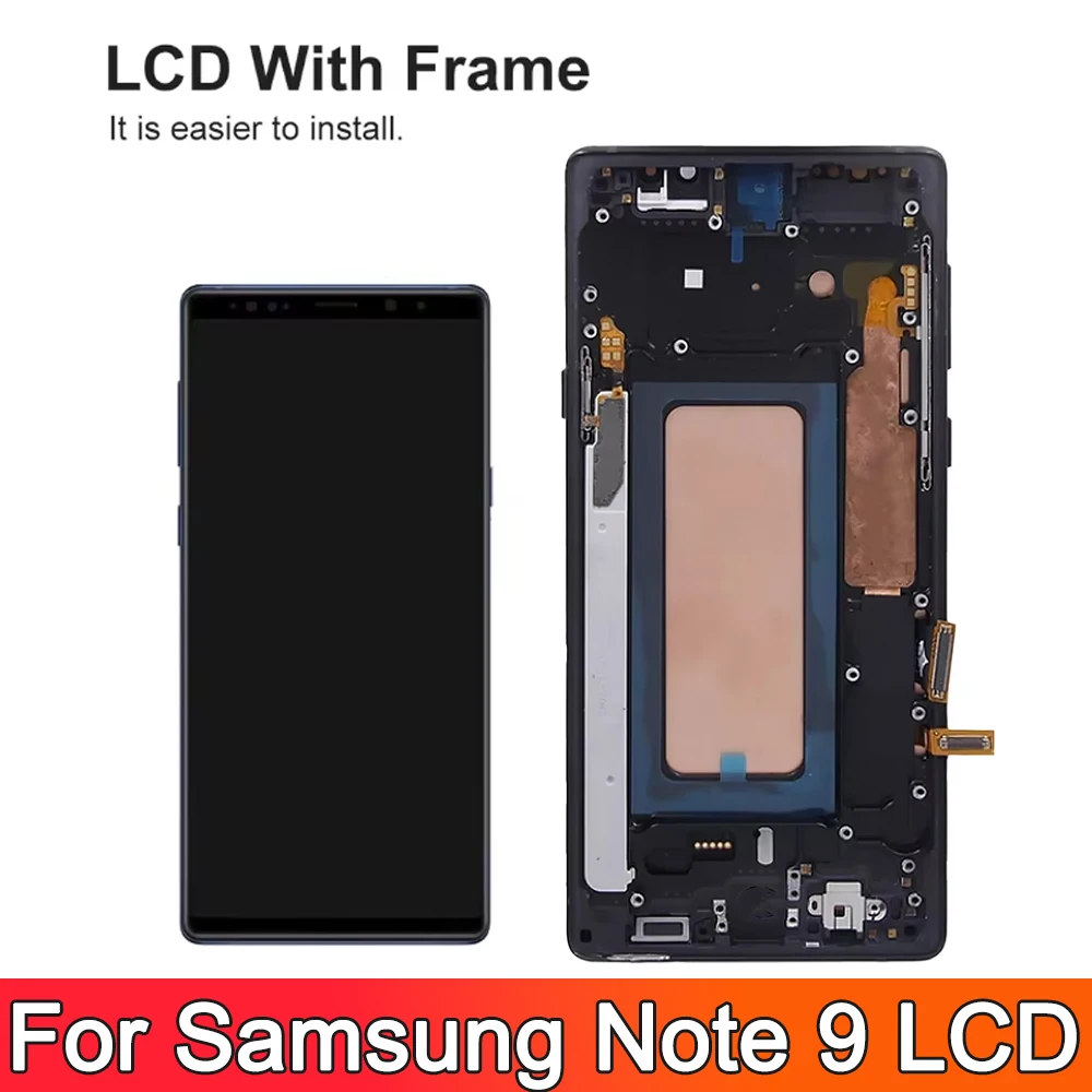 100% Test For Samsung Galaxy Note 9 LCD N960 N960F Display Touch Screen Digitizer Note 9 Samsung Screen Replacement Parts