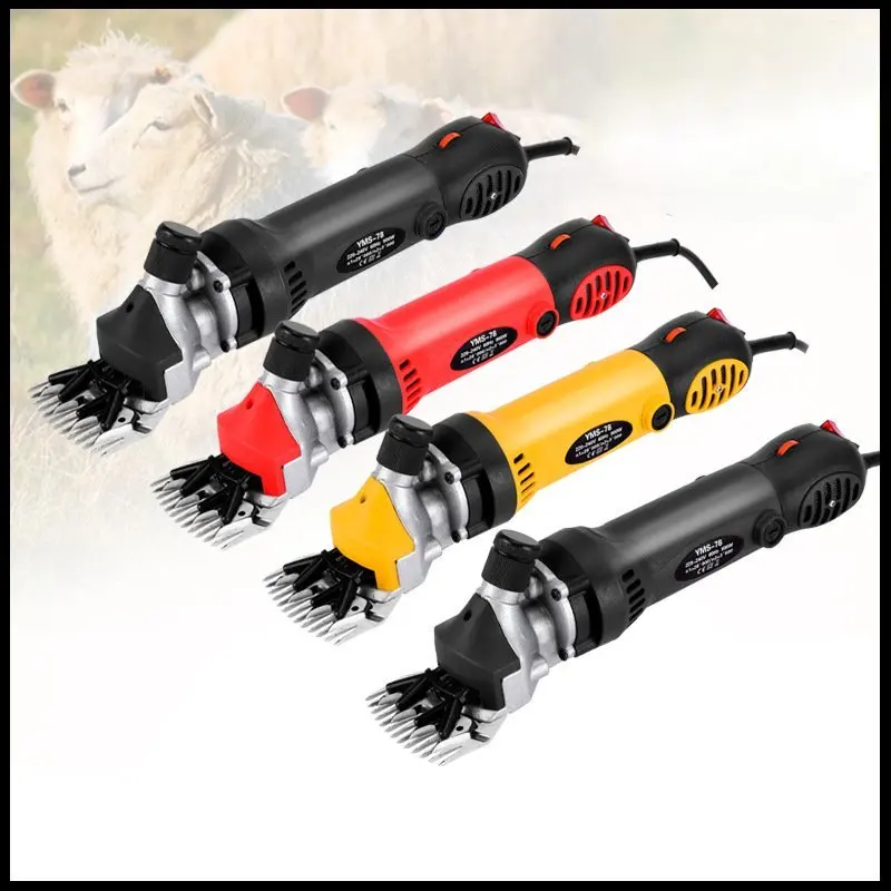 6 Gears Speed Electric Sheep Goat Shearing Machine Trimmer Automation Tool 13 Teeth Clipper Wool Scissor Cut Machine With Box