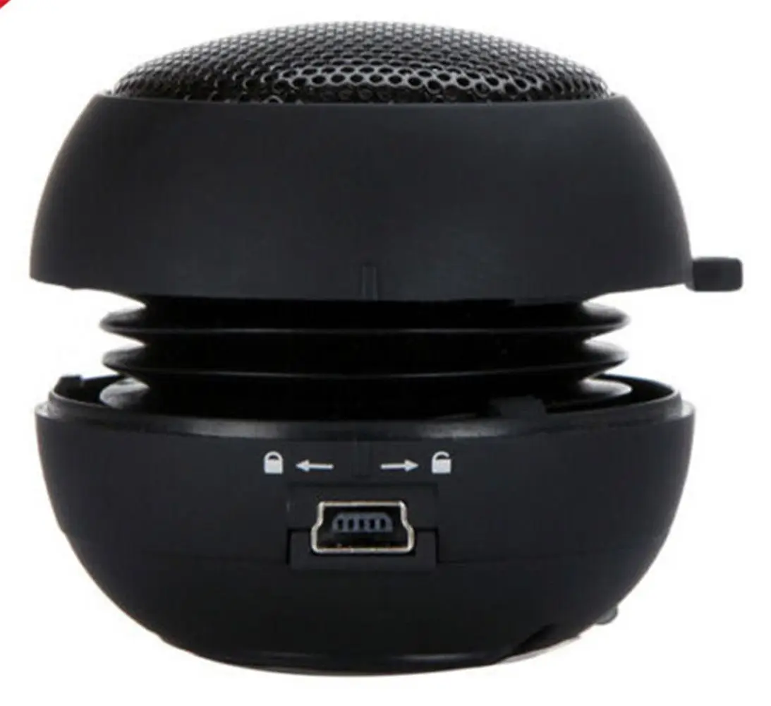 Music Player Mobile Phone Loudspeaker Wired for Phone PC 3.5mm Jack Hamburger Speaker Sound Box Amplifier