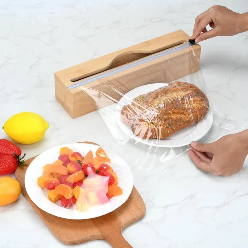 Plastic Wrap Dispenser with Slide Cutter - 12