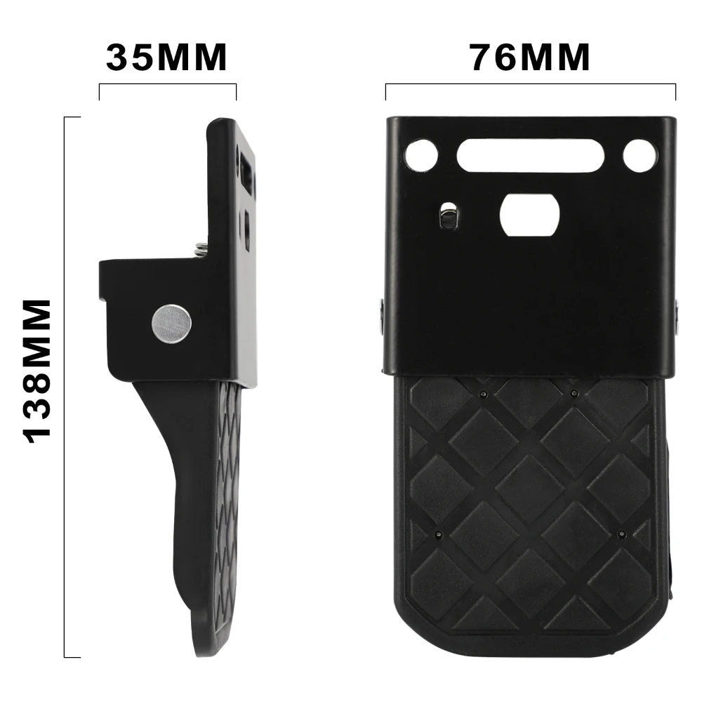 Universal Rear Passenger Foot Pegs Foot Pedal For Q20 IN10 Surron Lightbee Ultrabee KTM HONDA Dirt Bike Motorcycle Accessories