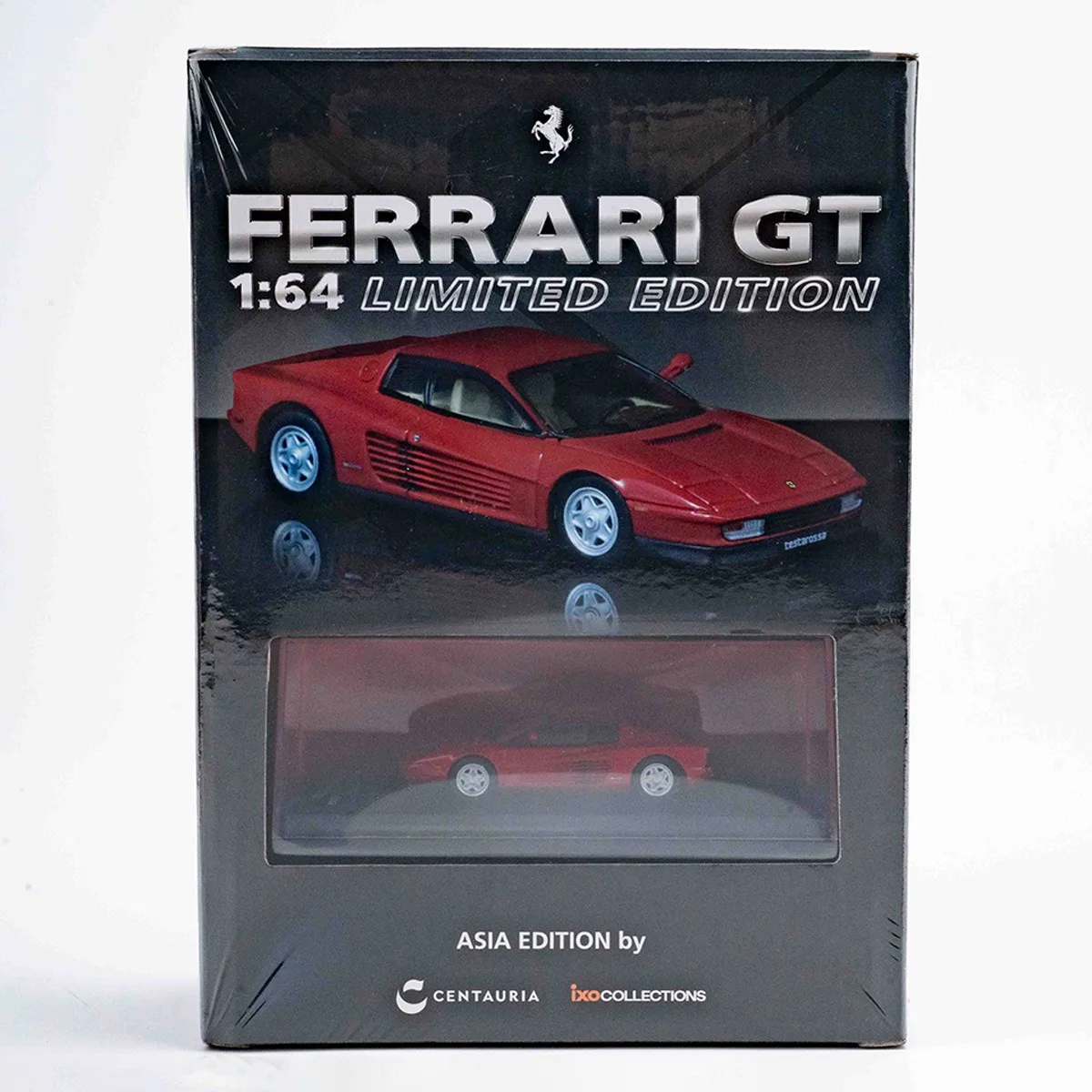 Op voorraad TW 1:64 FERRARI TESTAROSSA 1984 F40 1987 Magazine Limited In Books Diecast Car Model Collection Toys Tarmac Works