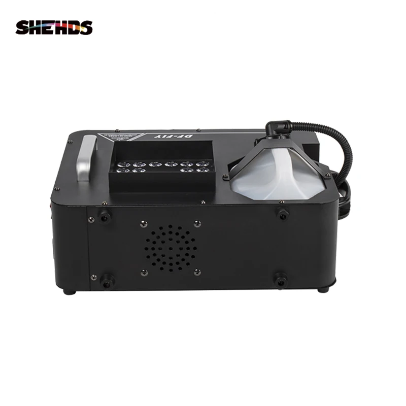 SHEHDS 2 قطعة 1500 واط آلة الضباب LED 24x9 واط RGB 3in1 العمودي آلة سومكي المؤثرات الخاصة رذاذ مبيد المعدات ل ديسكو KTV