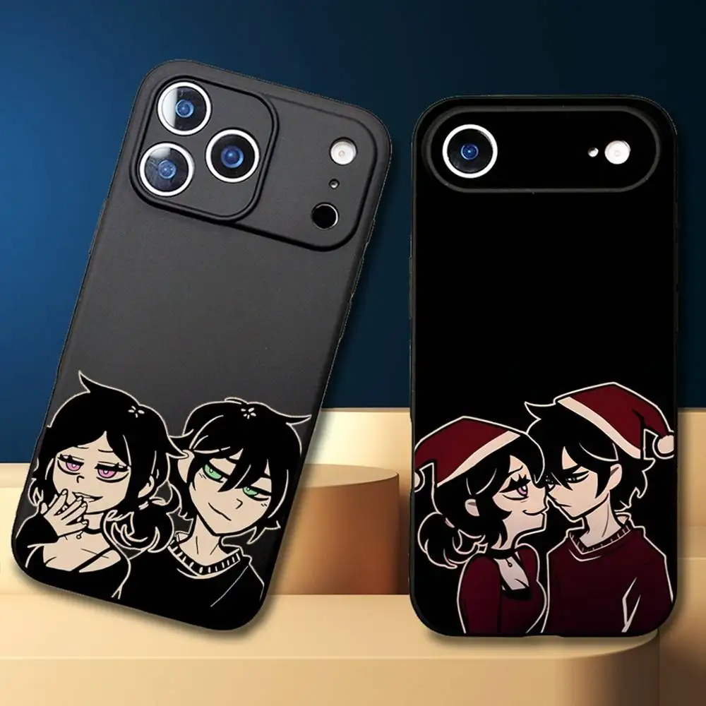 

T-The Coffin A-Andy Leyley Game Phone Case For iPhone17,16,15,14,13,12,11 Plus,Pro Max Soft Black Cover