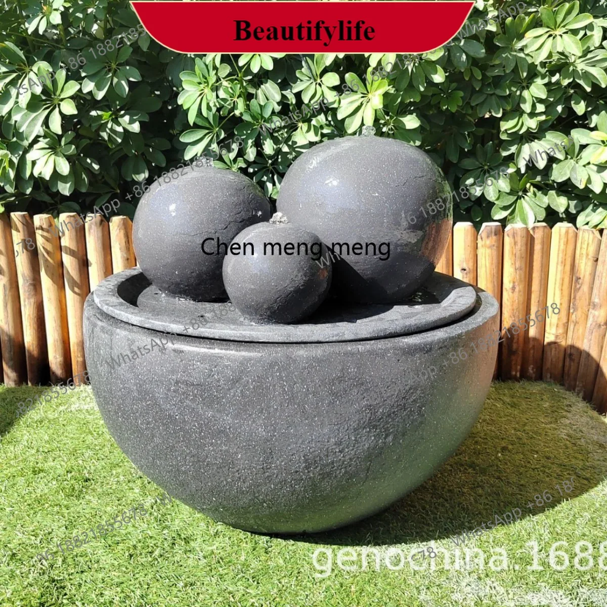 

G153 Flowing water park courtyard indoor and outdoor general garden art landscape feng shui decoration ornament