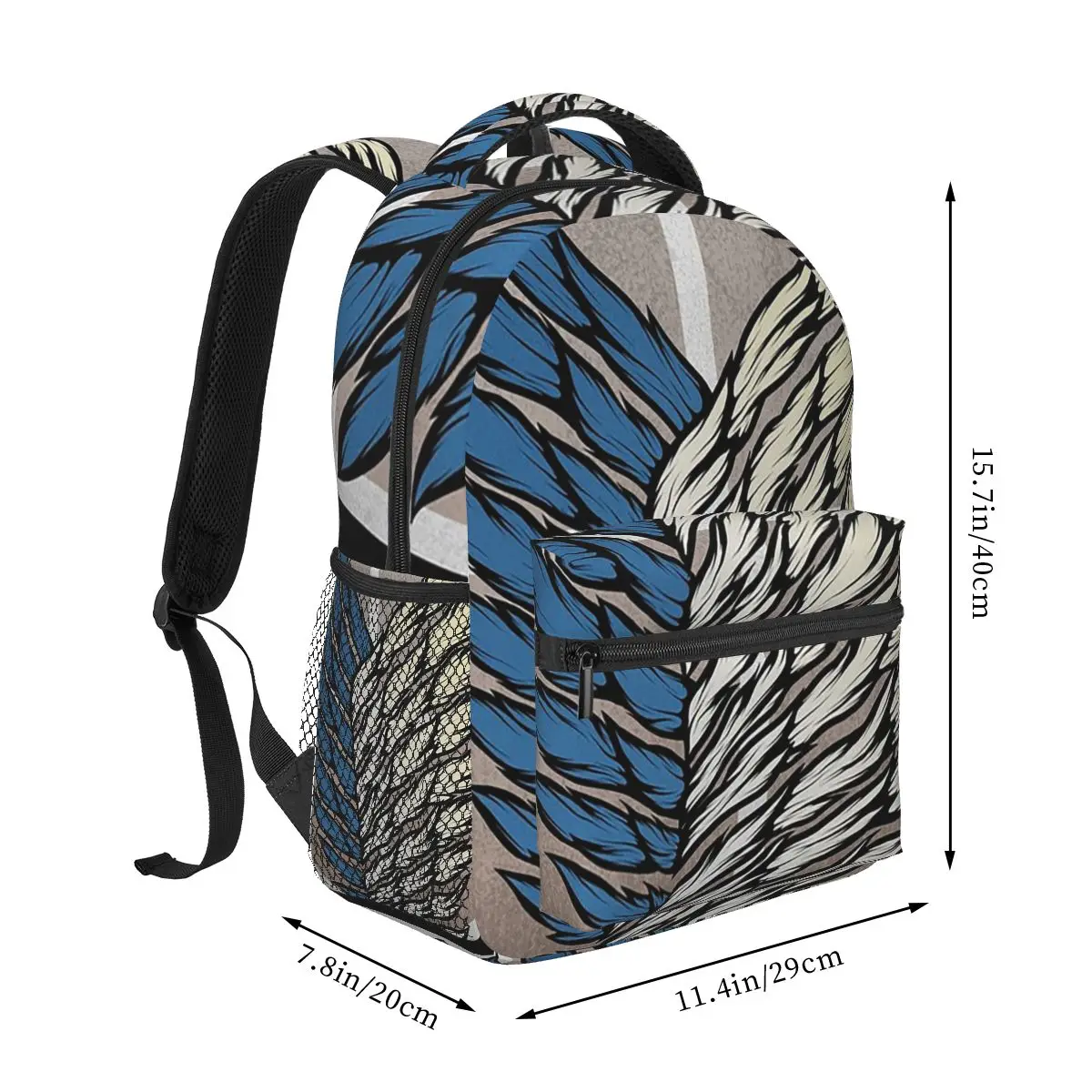Attack On Titan Anime Wings Of Freedom Backpack Hot Sale Daypack Large Capacity Boys Girls BookBag School Bag Shoulder Bags