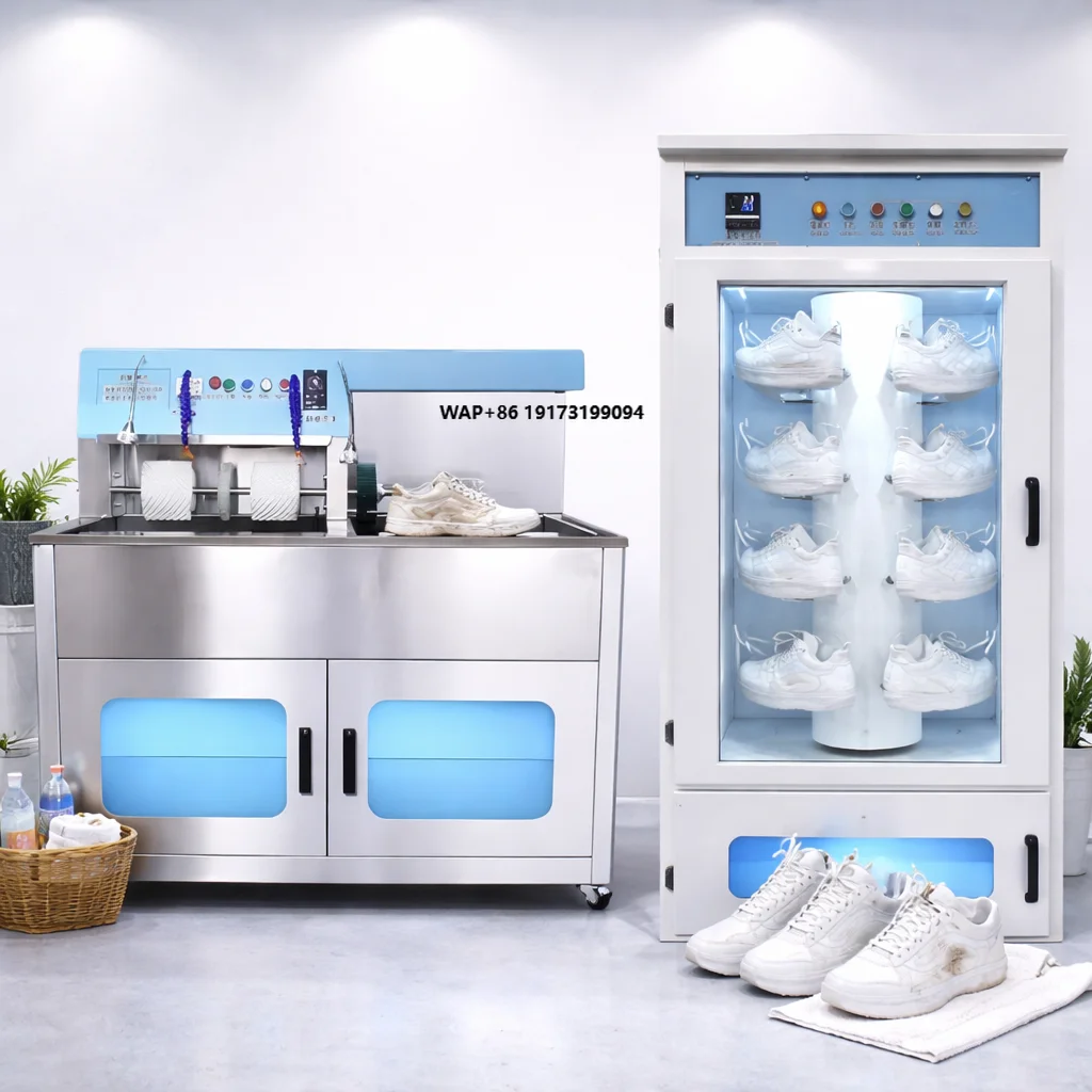 

Коммерческое оборудование для стирки обуви с функцией сушки для теннисной обуви и обуви общего назначения