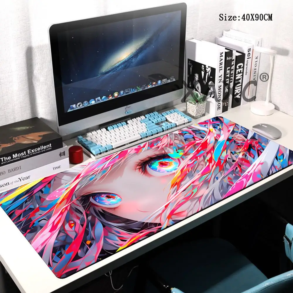 

HYBXAXC Cool Anime Character Printed Mouse Pad, Non-slip Thickened Desk Mat For E-sports Gaming & Office, Creative Pattern