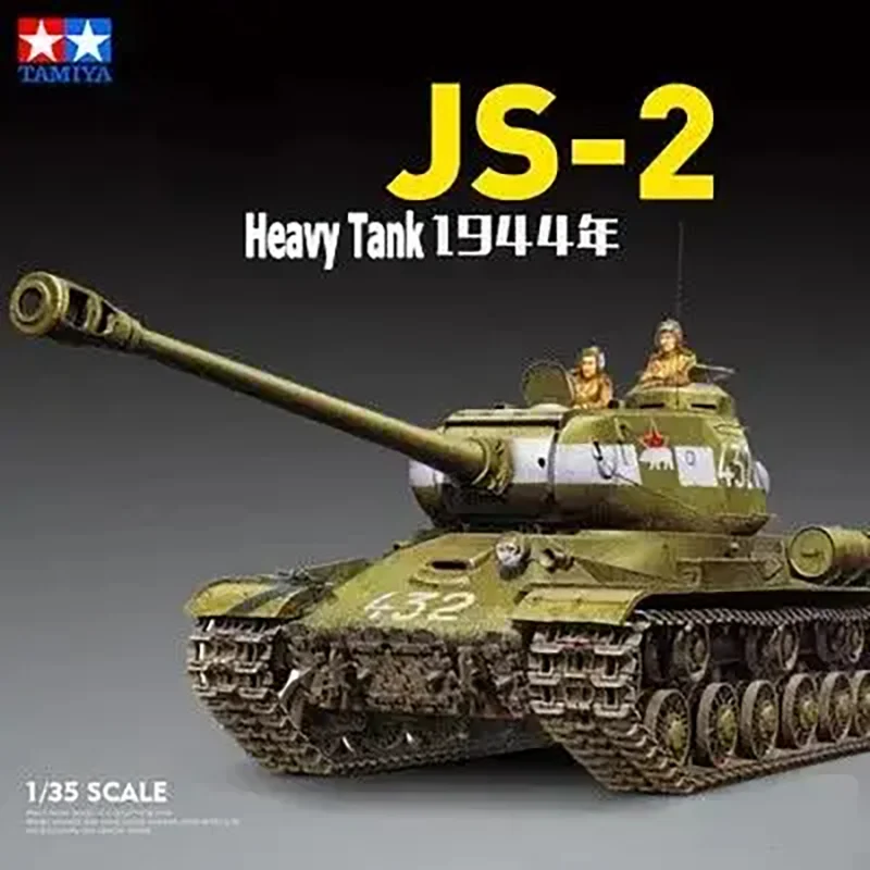 

Tamiya 35289 1/35 Russian Heavy Tank JS2 Model 1944 Chkz Assembly Tank Model Building Kit Assembly Toy For Adult Collection DIY