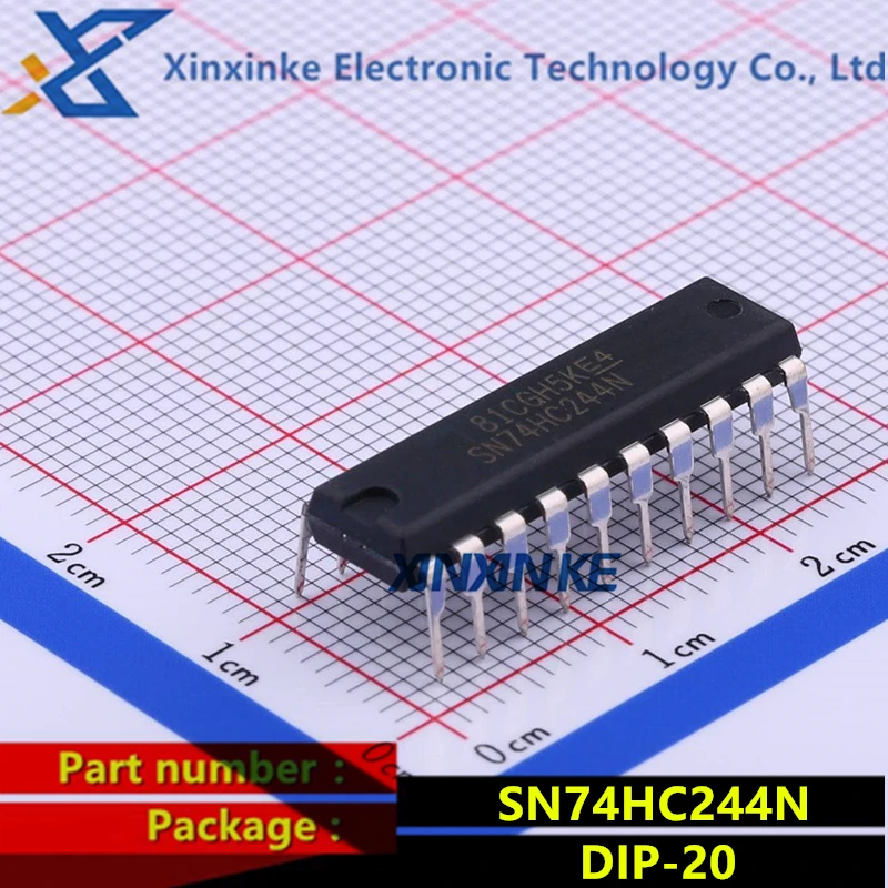 SN74HC244N DIP-20 Buffers & Line Drivers Tri-State Octal Logic ICs Brand New Original