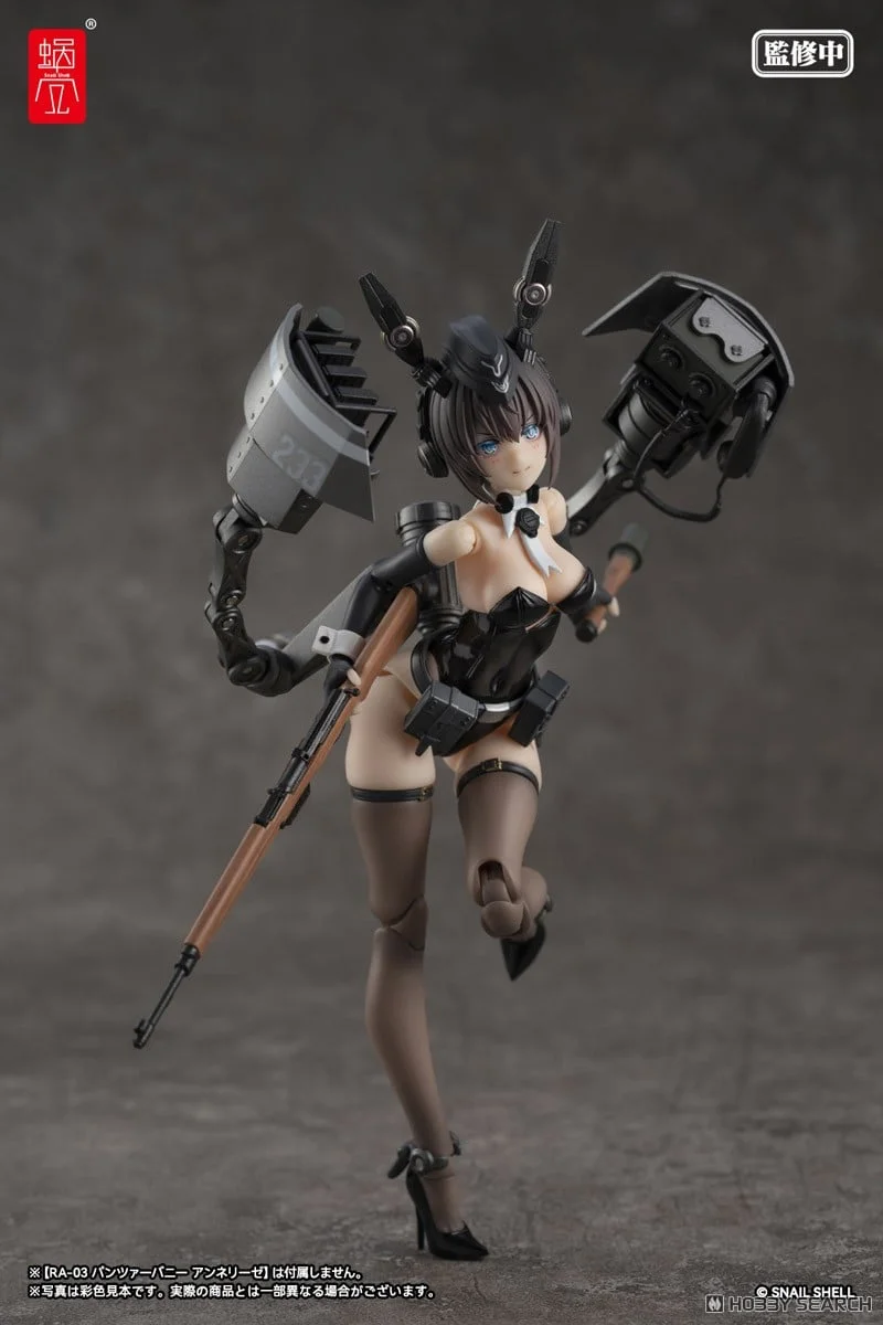 In Stock: Snail Shell RA-03 Panzer Bunny Anneliese 1/12 Scale Pre-Painted Action Figure Full Articulated Collectible Model