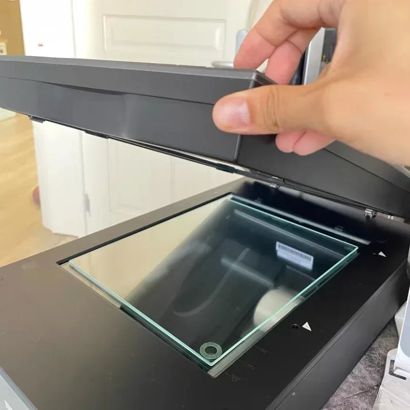 200x200 300x300 240x200mm Anti Newton Ring Anti-glare Glass Sheet Professional Optical Scanner Glass Plaste Scanner Accessory