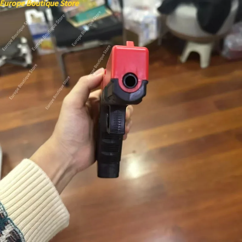 2026 رصاصة لينة مسدس الادسنس دليل G17 مسدس لعبة مجلة سفلية مع الليزر الرياضة في الهواء الطلق CS لعبة للأطفال الكبار هدية #4