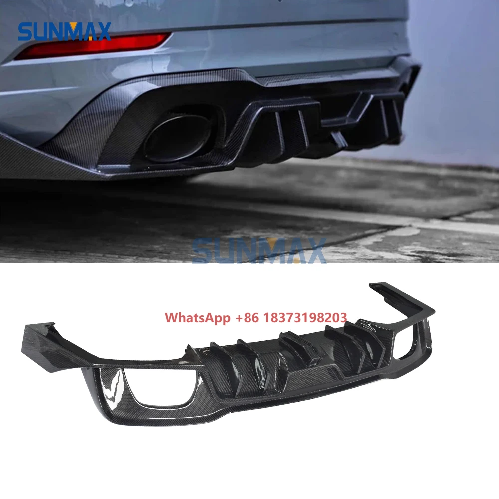 

Real Carbon Fiber Rear Bumper Diffuser Lip Car Modification Body Kit for RS3 8V Sedan 2017 2018 2019