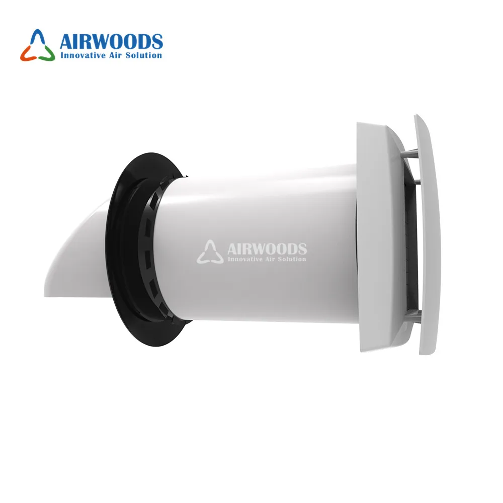 

Single Room Wall HRV ERV Heat Energy Recovery Ventilator