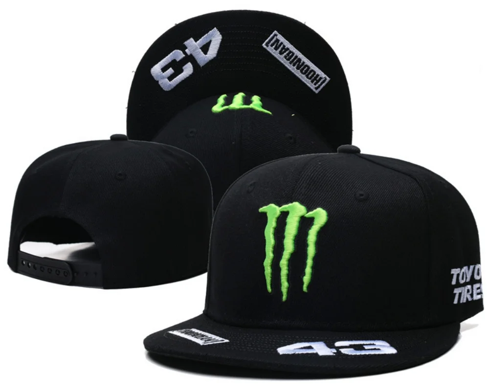 Gorra de béisbol Monster Energy, motocicleta F1 Racing, gorra de carreras de moda con protector solar para deportes al aire libre para hombres y mujeres