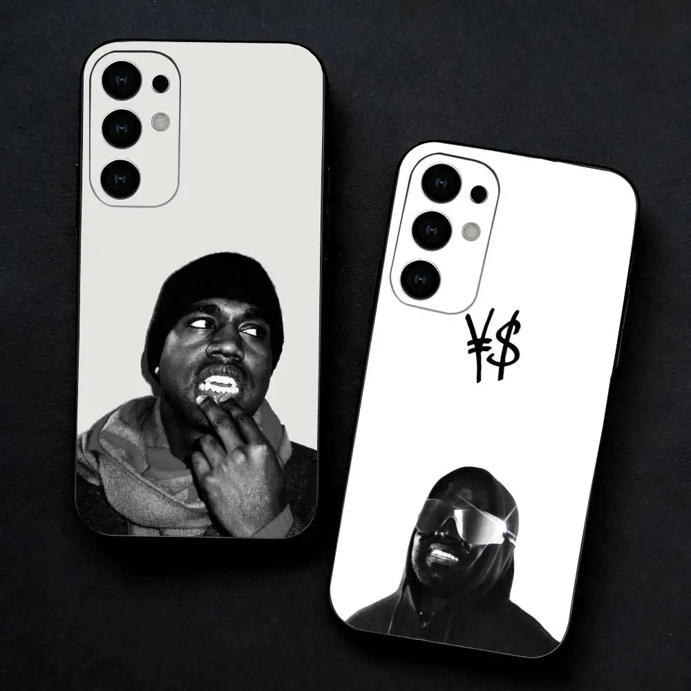 Singer Kanye West Ye Phone Case For Samsung S25,S24,S21,S22,S23,S30,Ultra,S20,Plus,Fe,Note,5G Black Cover