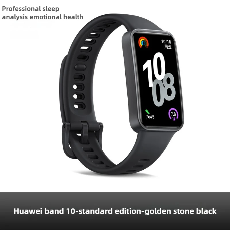 2025 New Original Huawei Band 10 Smartwatch,Compatible with IOS & Android,Sleep Tracking,Health Monitor,14 Days Battery Life,