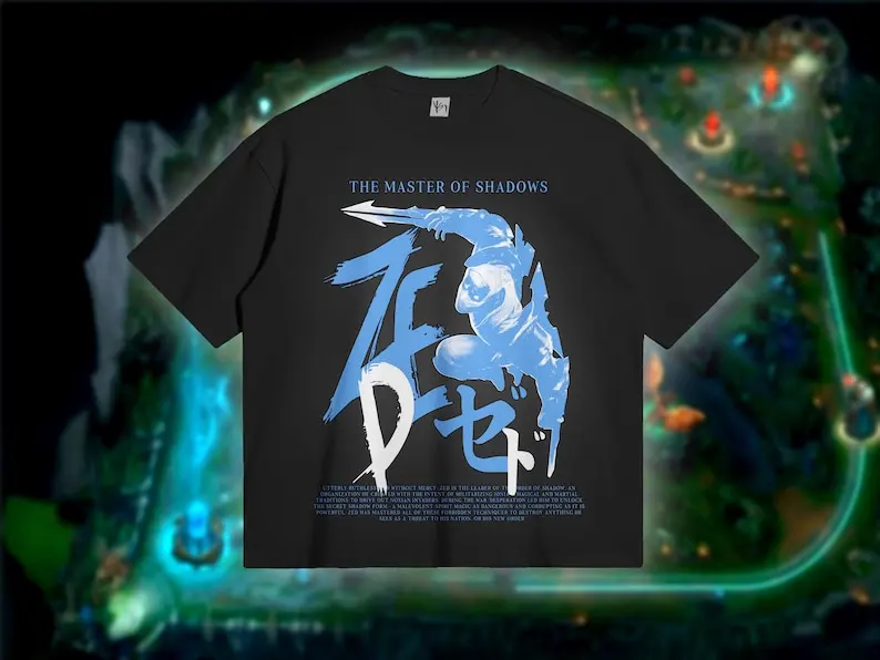 Zed  Tshirt. Zed Main Shirt Gift. Video Game Tee. Comfy Zed Shirt for Him.  Tees Gifts for Teenager.