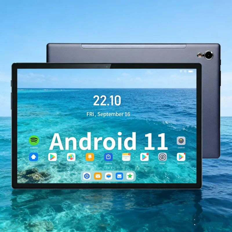 10.1인치 T10 안드로이드 11 태블릿 PC, SC7731 CPU, 4G 통화 기능, 2GB RAM, 32GB ROM, 쿼드 코어, Type-C, SIM 카드, Wi-Fi, 듀얼 카메라