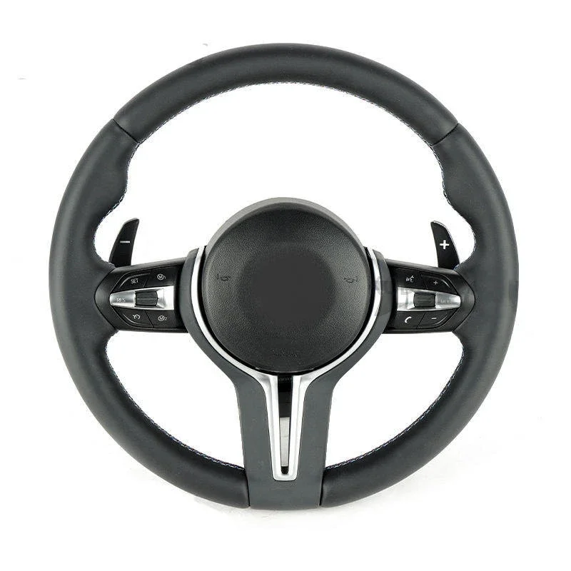 

M Performance Leather Steering Wheel for BMW F30 F32 F10 F20 F07 F01 E46 E60 E90 M3 M5 LED Carbon Fiber Steering Wheel