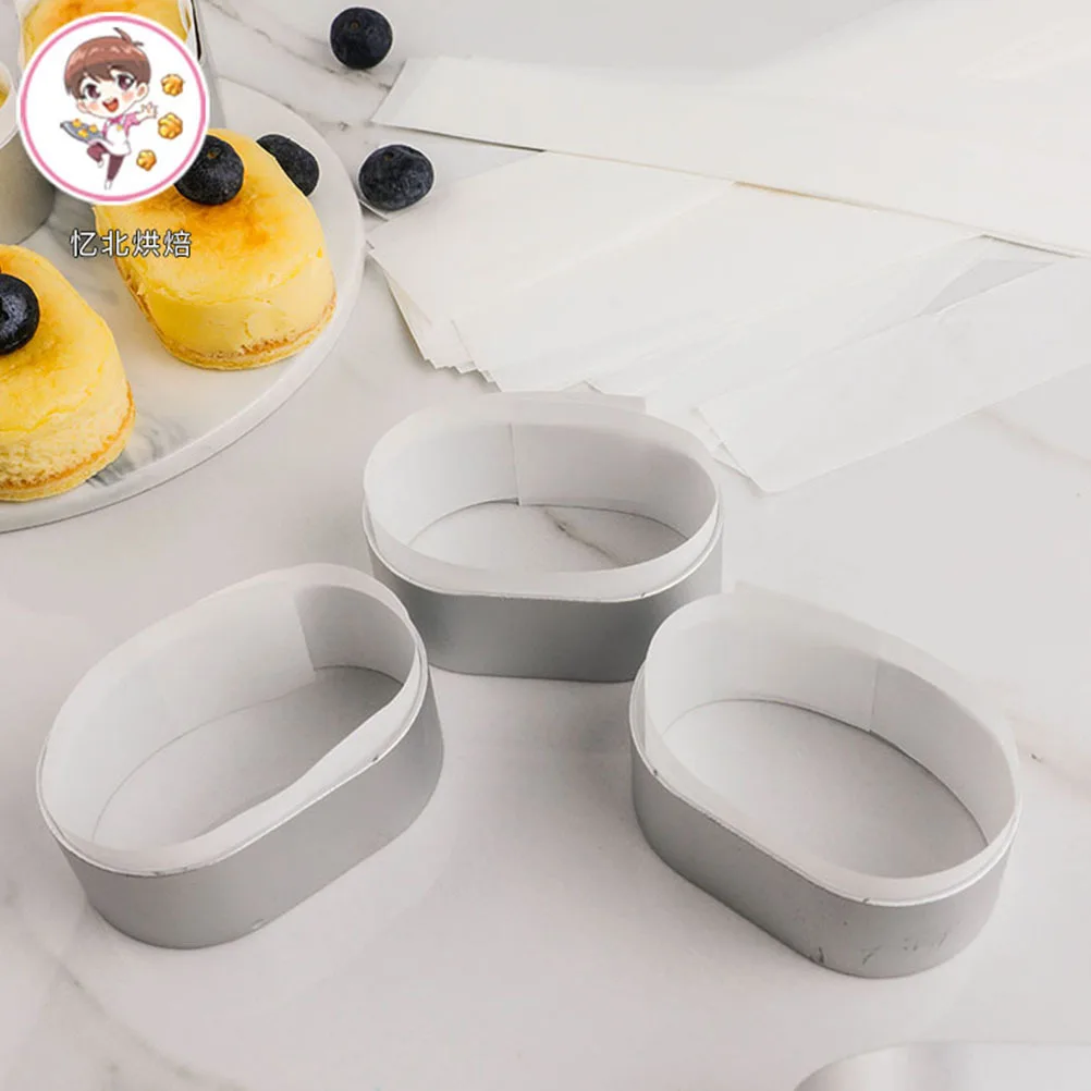 

200Pcs Eco-Friendly Stainless Steel Cheese Mold Heat Resistant Baking Tool for Cake Chocolate Candy Maker Cheese Mold