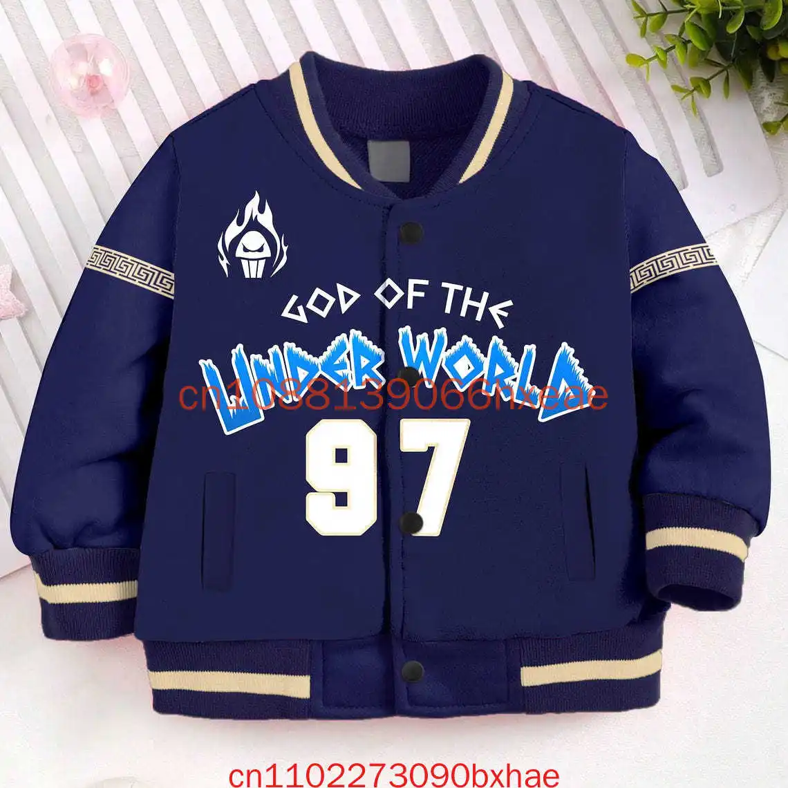 

Новые осенние и зимние детские и молодежные бейсбольные куртки Disney Hades, школьные бейсбольные куртки с 3D принтом для взрослых