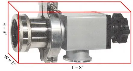 Single-side Quick Clamp Hi-Vacuum Flange EQ-FL-25KF25 , tube furnace Quick-Disconnect flange