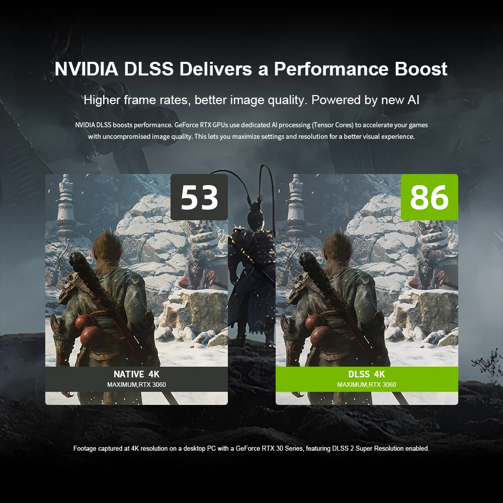 بطاقات رسومات Chatreey GeForce RT 3060 GAME GPU GDDR6 192 بت HDMI DP بطاقة فيديو ألعاب جديدة كاملة لسطح المكتب #3