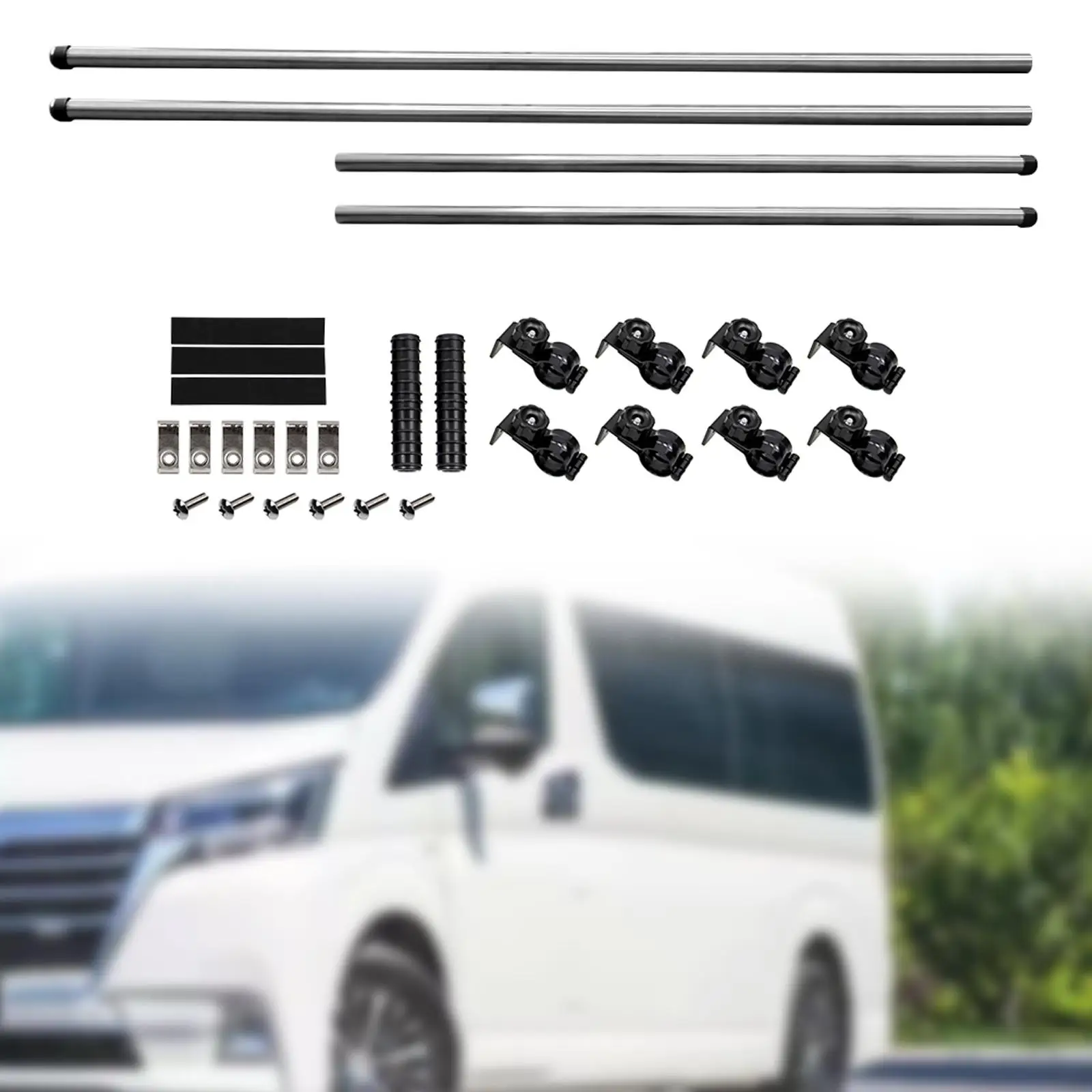 

Car Interior Side Bar Set Premium Replaces for Toyota Hiace Sgl
