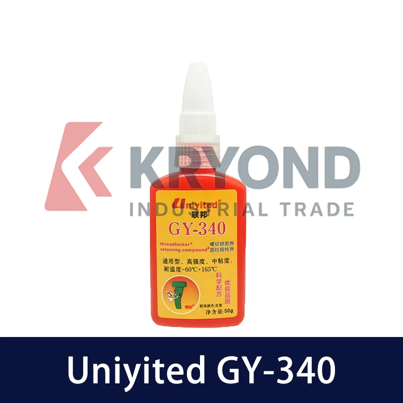 Uniyited GY-340 Silicone Sealant High Strength Adhesive for Glass Metal Construction and Industrial Bonding Applications