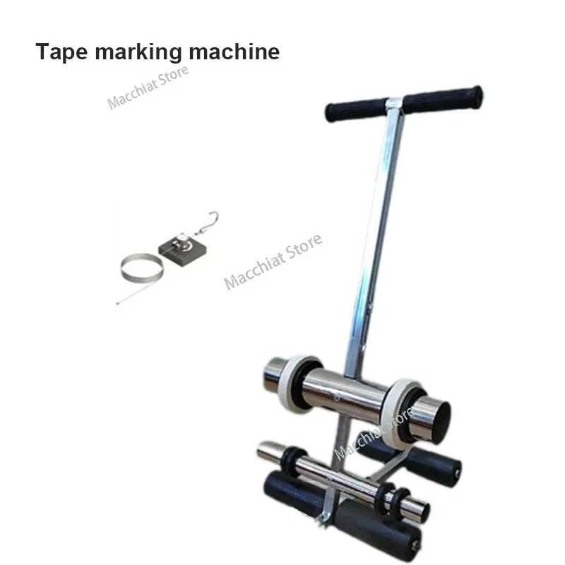 

Hand-Push Tape Marking Machine Tape Sticking Machine School Basketball Court Business District Tape Machine Marking Cordon