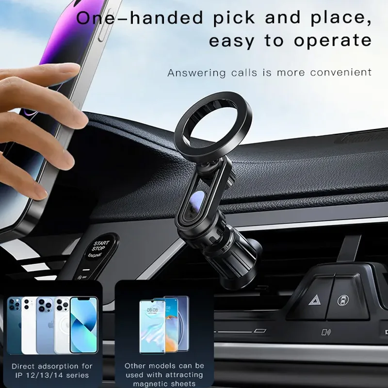 

Omni-directional Rotation of car Accessories Firmly without blocking the air outlet universal mobile phone Holder