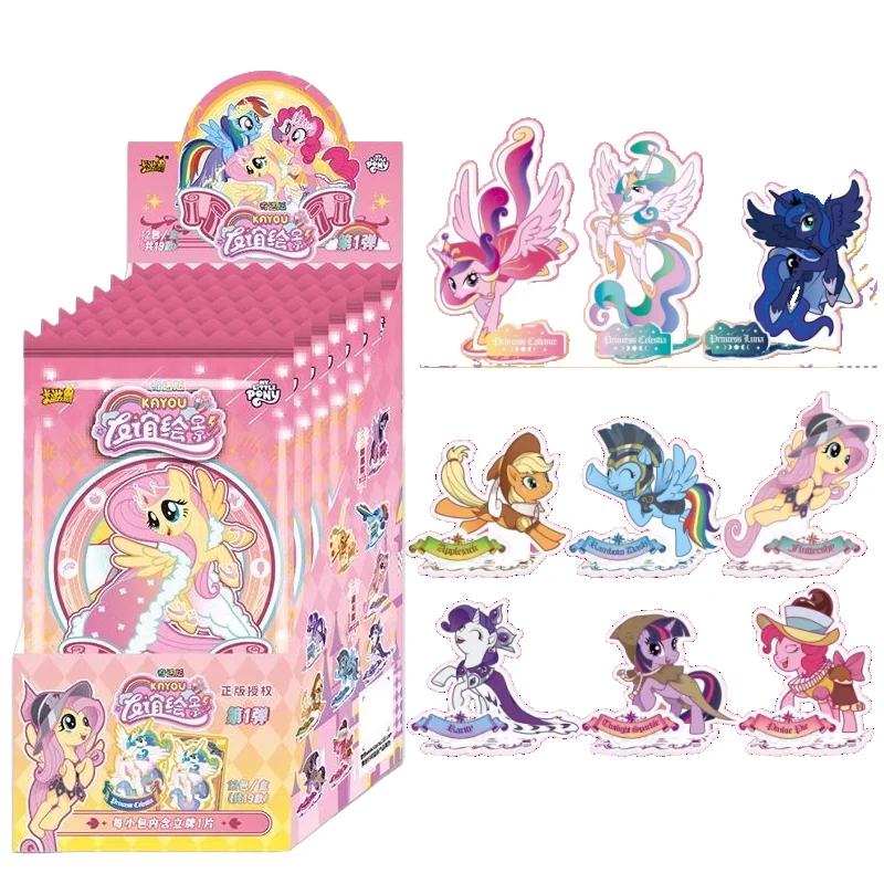 لعبة الورق الرسمية الأصلية Xiaoma Baoli Li Pai Adventure Edition الحلقة 1 Anime Acrylic Desktop Collection Ornament #1