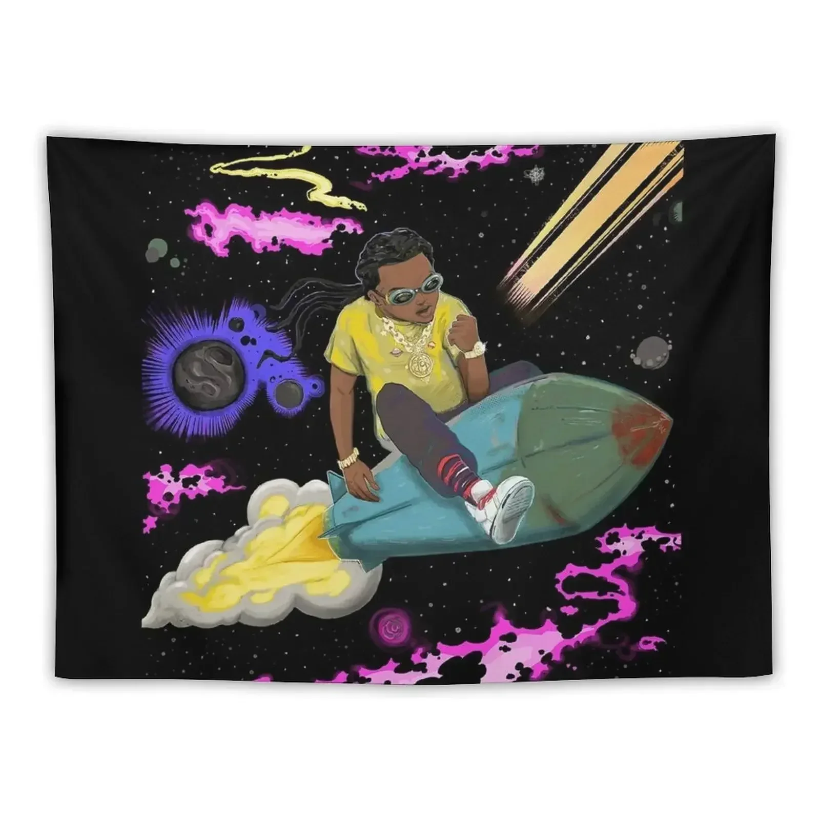 The Last Rocket Tapestry Carpet On The Wall Wall Decoration Wall Mural House Decoration Tapestry