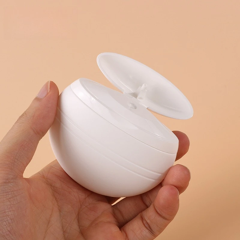50ml Flip Top Round Cream Container & 50g PE Tube for Sunscreen Foundation, Empty Refillable Face Cosmetics Packaging