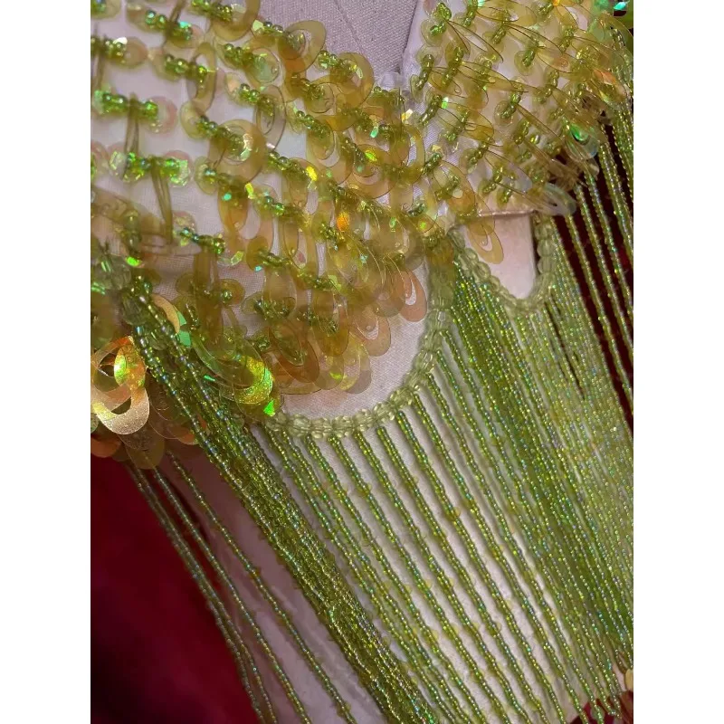 Top árabe personalizado para danza del vientre, ropa interior con sujetador para mujer, borla colorida, diamante brillante, patrón Sexy, vestido de actuación con corsé