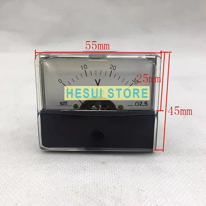 Brand new state-owned Yongming Radio Equipment Factory 91C5 30V DC voltage small meter head 82 years old stock